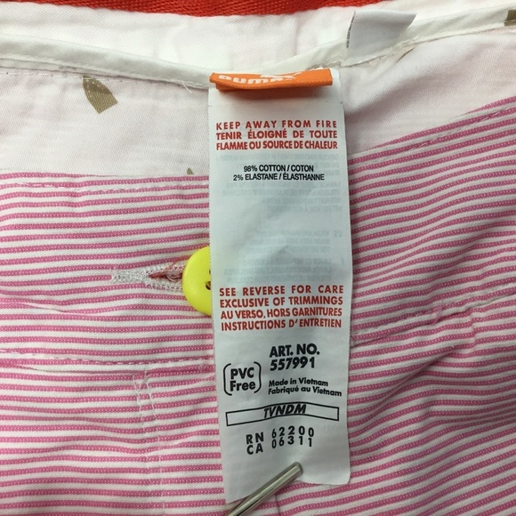 Puma Golf Pleated Striped Shorts - Picture 9 of 10